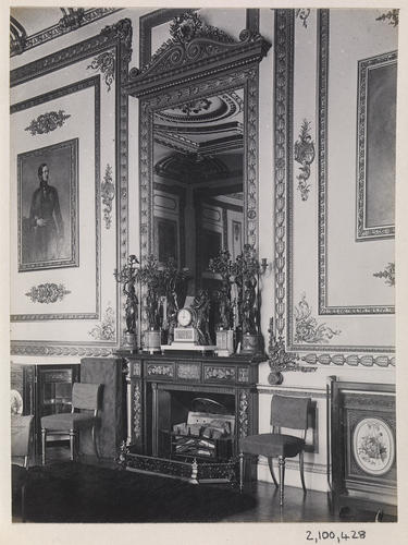 Fireplace, in the White Drawing Room, Windsor Castle