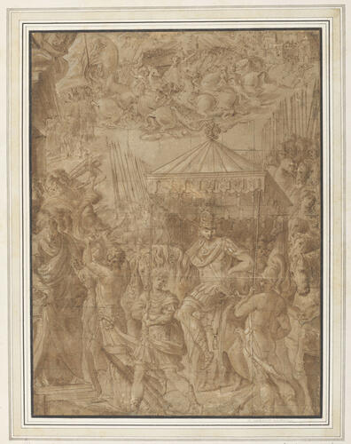 Ugolino Rossi defeating the Ghibellines at Campaldino in 1289