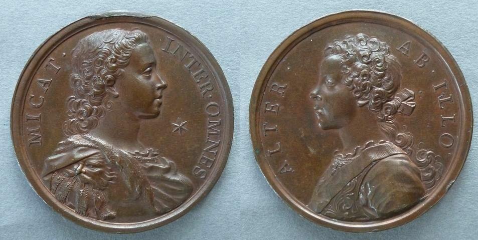 Medal commemorating Prince Charles Edward and Prince Henry Benedict