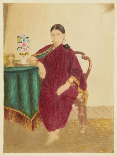 Lady Napier's visit to Travancore: Neena Boyee, daughter of Sir J Madava Row K. C. S. I Lady Napier's visit to Travancore: Neena Boyee, daughter of Sir J Madava Row K. C. S. I
