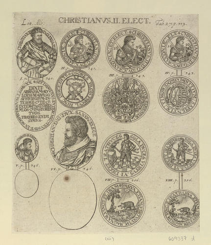 Master: [medals of Christian II, Elector of Saxony]
Item: CHRISTIANVS II ELECT