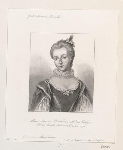 Marie Anne de Bourbon Marie Anne de Bourbon