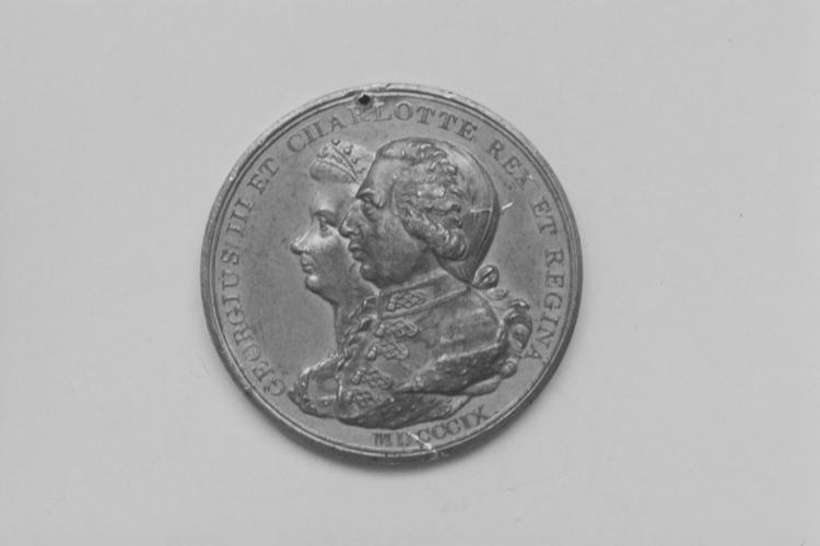 Medal commemorating the Golden Jubilee of the Reign of George III