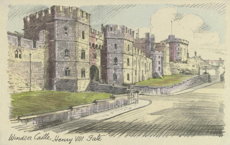 Windsor Castle - Henry VIII Gate Windsor Castle - Henry VIII Gate