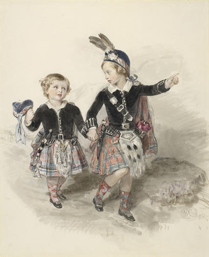 Albert Edward, Prince of Wales, and Prince Alfred Albert Edward, Prince of Wales, and Prince Alfred