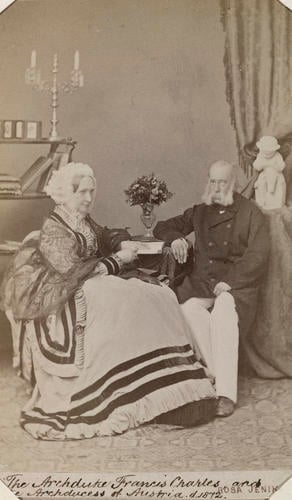 The Archduke Franz Karl and the Archduchess Sophie of Austria
