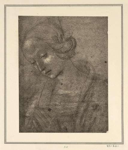 A study of the bust of the Virgin