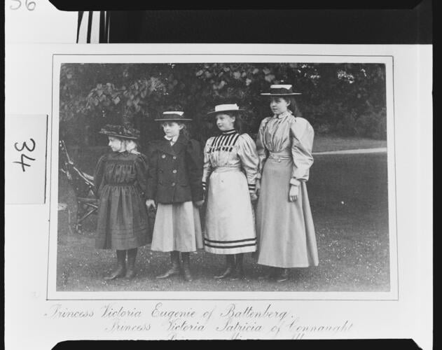 Group, May 1896 [in Portraits of Royal Children Vol. 43	1896-1897]