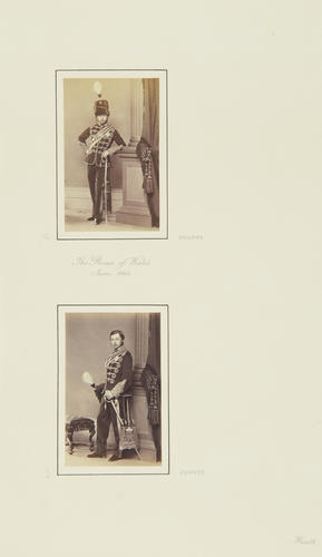 The Prince of Wales, June 1863 [in Portraits of Royal Children Vol. 7 1863-1864]
