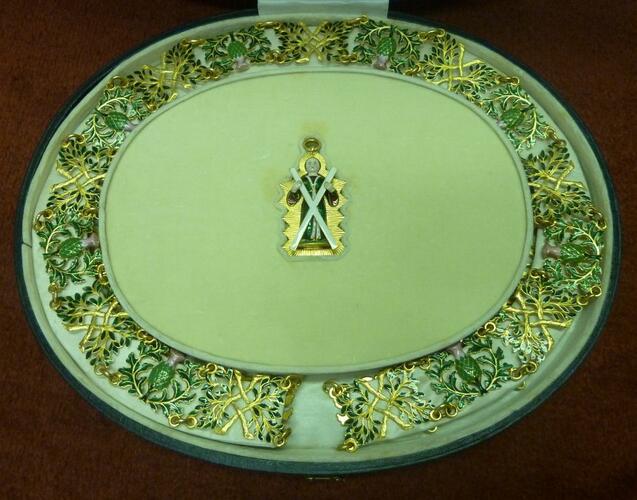 Order of the Thistle. George VI's Collar and Badge