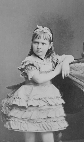 Empress Alexandra Feodorovna when Princess Alix of Hesse (1872-94)
