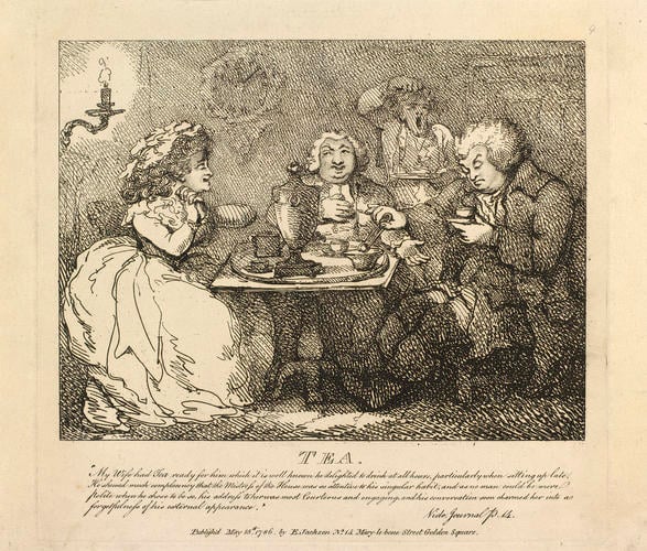 Tea at the Journalist's House in James's Court