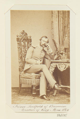 Prince Luitpold of Bavaria (1821-1912), brother of King Maximilian II Prince Luitpold of Bavaria (1821-1912), brother of King Maximilian II