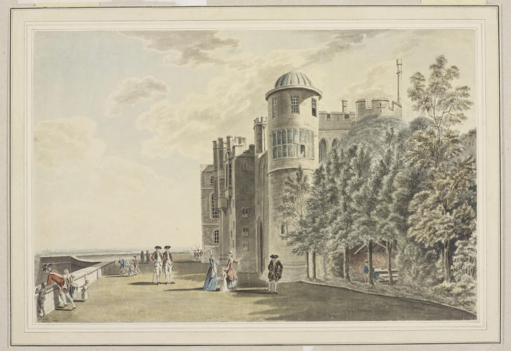 The North Terrace, looking East