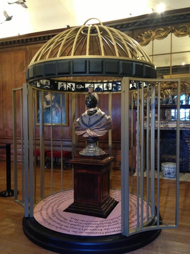 Bust of an enslaved man