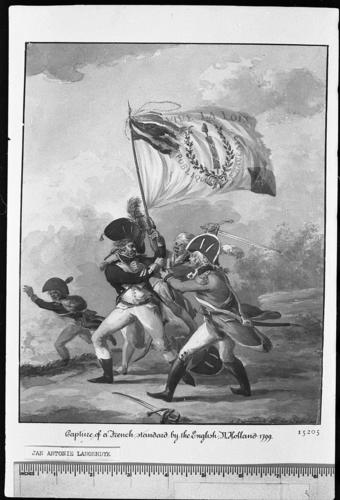 Capture of a French Standard by the British, North Holland, 1799 Capture of a French Standard by the British, North Holland, 1799