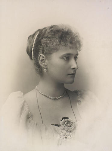 Alexandra Feodorovna, Empress of Russia (1872-1918) when Princess Alix of Hesse