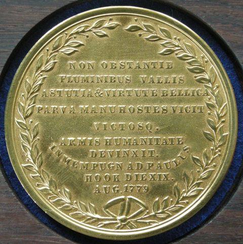 U. S. A. Laudatory medal commemorating Major Henry Lee, 1779 U. S. A. Laudatory medal commemorating Major Henry Lee, 1779