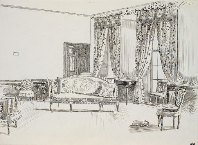 Kensington Palace: the room in which Queen Victoria was born Kensington Palace: the room in which Queen Victoria was born