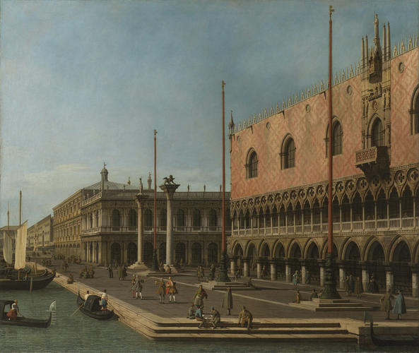 Capriccio View of the Molo and the Palazzo Ducale
