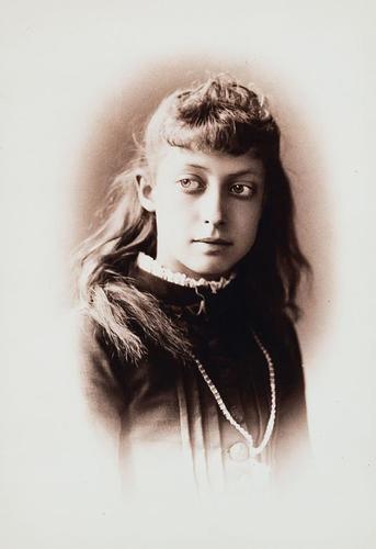Princess Victoria of Wales, 1881 [in Portraits of Royal Children Vol. 27 1880-1881]