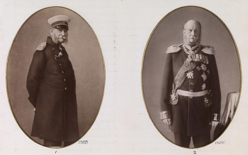 Emperor Wilhelm I of Germany, 1886. [Album: Photographs. Royal Portraits, 1883-1891]