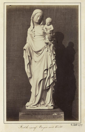 'Fictile Ivory. Virgin and Child'