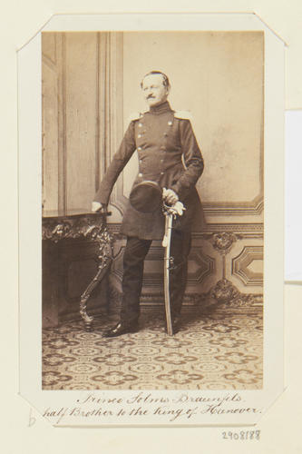 Prince Solms-Braunfels, half brother to the King of Hanover Prince Solms-Braunfels, half brother to the King of Hanover