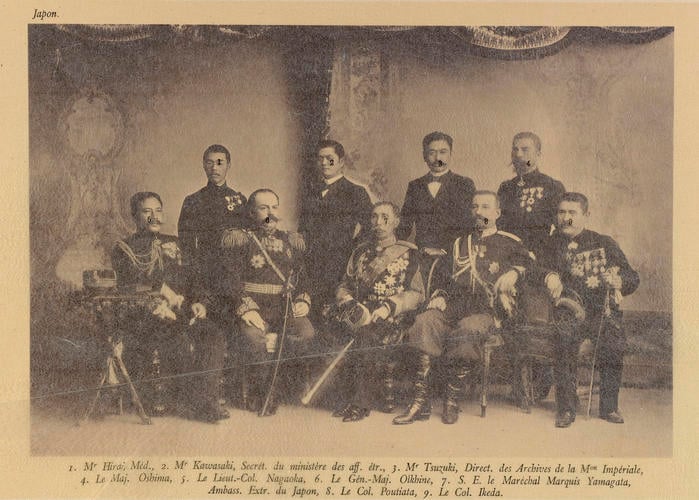 Representatives of Japan at the coronation of Nicholas II, Emperor of Russia Representatives of Japan at the coronation of Nicholas II, Emperor of Russia