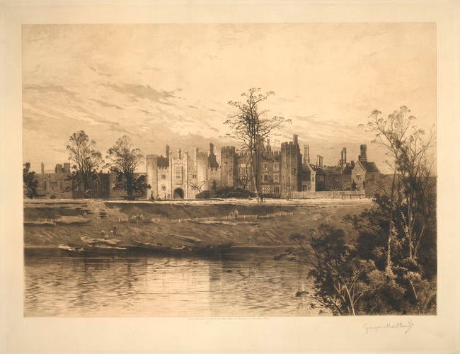Hampton Court from the river Hampton Court from the river