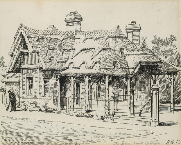 York Cottage, Sandringham: the Lodge York Cottage, Sandringham: the Lodge