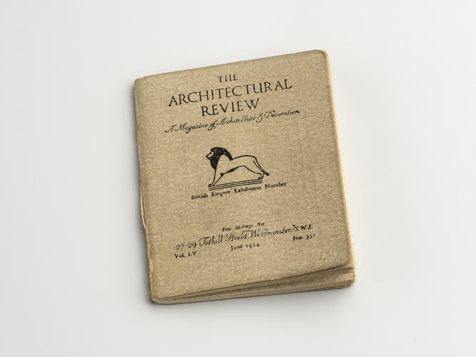 The Architectural review : a magazine of architecture and decoration. Volume LV, June 1924, no. 331, British Empire exhibition number The Architectural review : a magazine of architecture and decoration. Volume LV, June 1924, no. 331, British Empire exhibition number