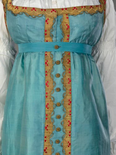 Russian style dress belonging to Princess Charlotte