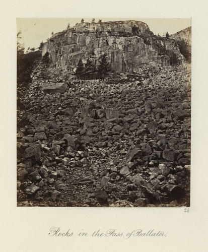 Rocks in the Pass of Ballater