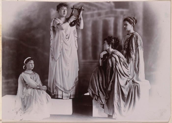 Balmoral Tableaux-Vivants: 'Greek Poetry' Balmoral Tableaux-Vivants: 'Greek Poetry'