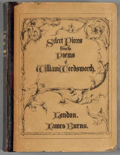 Select pieces from the poems of William Wordsworth