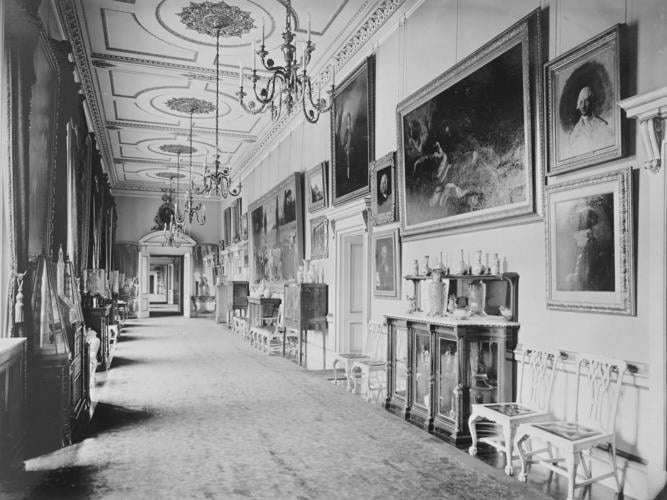 The Principal Corridor. [Buckingham Palace 1632-1914 State Apartments]
