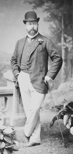 Portrait photograph of Albert Edward, Prince of Wales (1841-1910), c. 1880