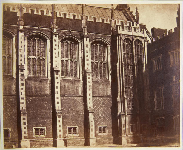 'Hampton Court, side of Wolsey's Hall' 'Hampton Court, side of Wolsey's Hall'
