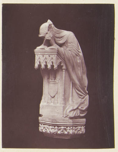 Mourning Royalty: A figure in the niche of Prince Albert's Cenotaph, Albert Memorial Chapel, Windsor Mourning Royalty: A figure in the niche of Prince Albert's Cenotaph, Albert Memorial Chapel, Windsor