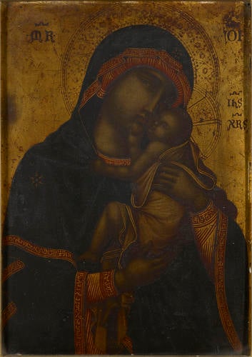 The Virgin of Tenderness (Copy of 'The Cambrai Madonna') The Virgin of Tenderness (Copy of 'The Cambrai Madonna')