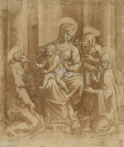 The Virgin and Child with Saints The Virgin and Child with Saints