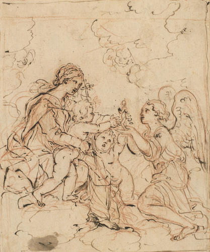 Madonna and Child, St John and an Angel Madonna and Child, St John and an Angel