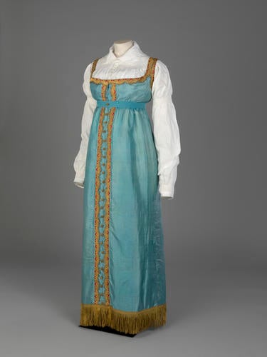 Russian style dress belonging to Princess Charlotte