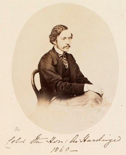 Colonel the Hon. Arthur Hardinge, 1860 [Photographic Portraits Vol. 3/61 1856-1863]