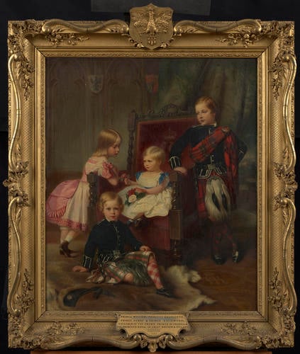 The Four Eldest Children of Crown Prince and Princess Frederick William of Prussia