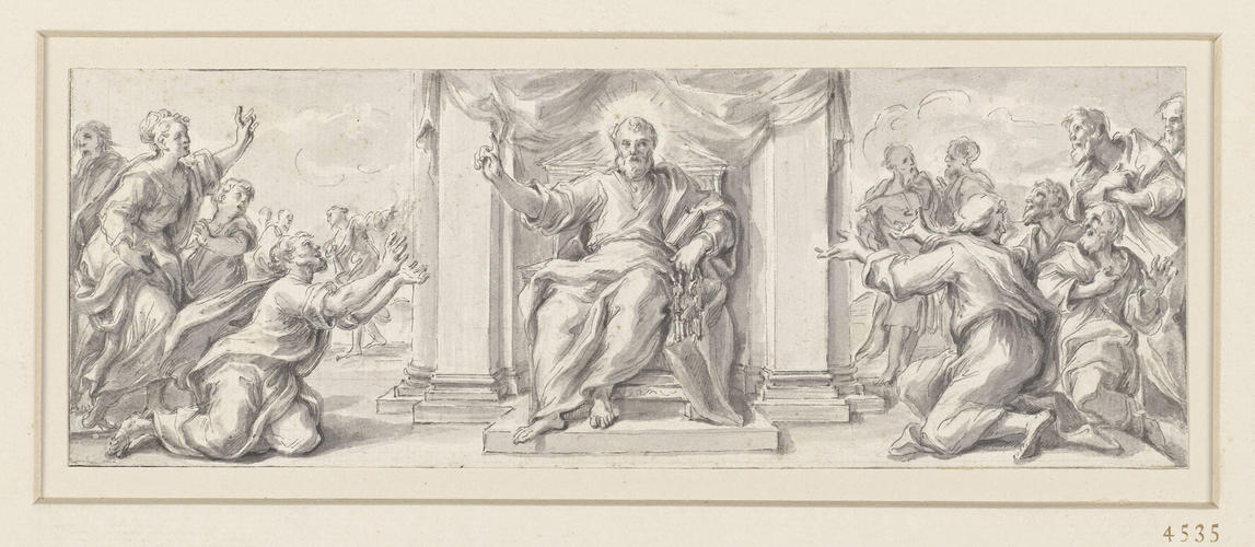 St Peter enthroned St Peter enthroned
