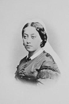 Emma Kalanikaumakaʻamano Kaleleonālani Naʻea Rooke when Queen Dowager of the Kingdom of Hawaii (1836-95)