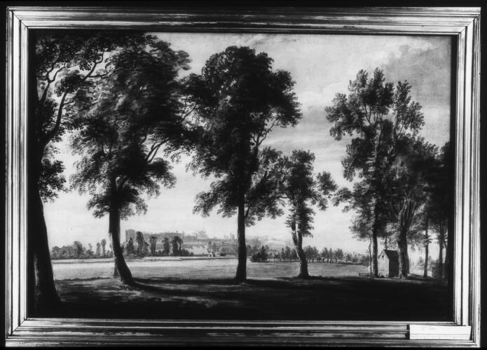 Windsor Castle from the playing fields at Eton