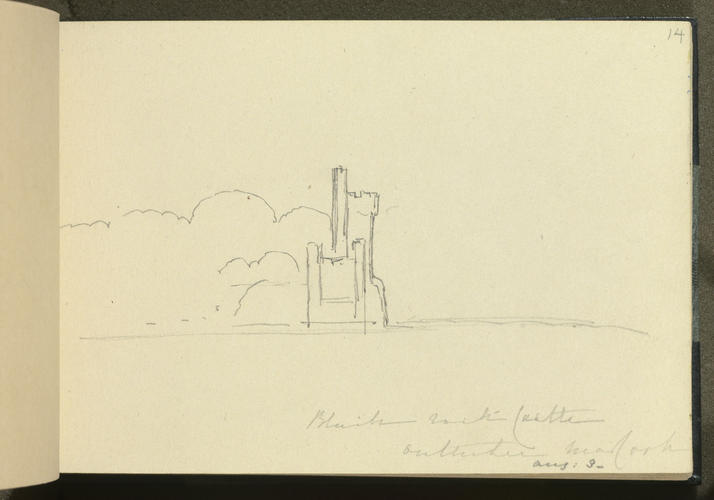 Master: SKETCHES FROM NATURE V. R. 1849 TO 1851
Item: Blackrock Castle